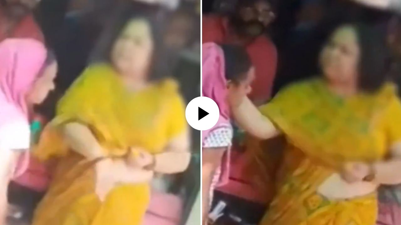 माणुसकीला काळीमा! १२०० रुपयांच्या उधारीसाठी महिलेची गरीब लेकीला मारहाण; VIDEO पाहून नेटकऱ्यांनी केला संताप व्यक्त