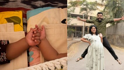 पिंट्या झाला बाबा; ‘होणार सून मी या घरची’ फेम रोहन गुजरने तीन महिन्यांनी शेअर केला पहिला फोटो
