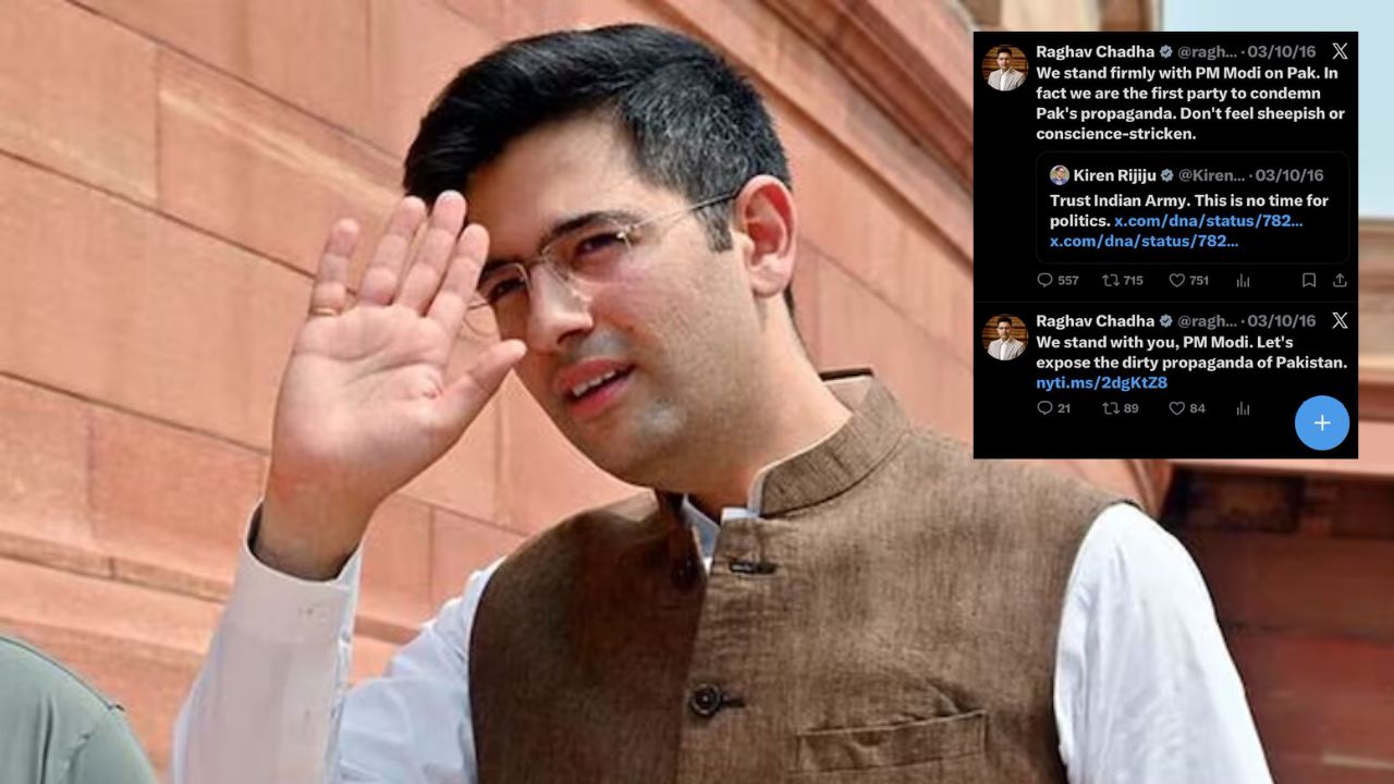 Raghav Chadha News : राघव चड्ढांनी मोदींविरोधी सर्व पोस्ट केल्या डिलीट; सौरभ भारद्वाज यांनी स्क्रीनशॉटसह केली पोलखोल