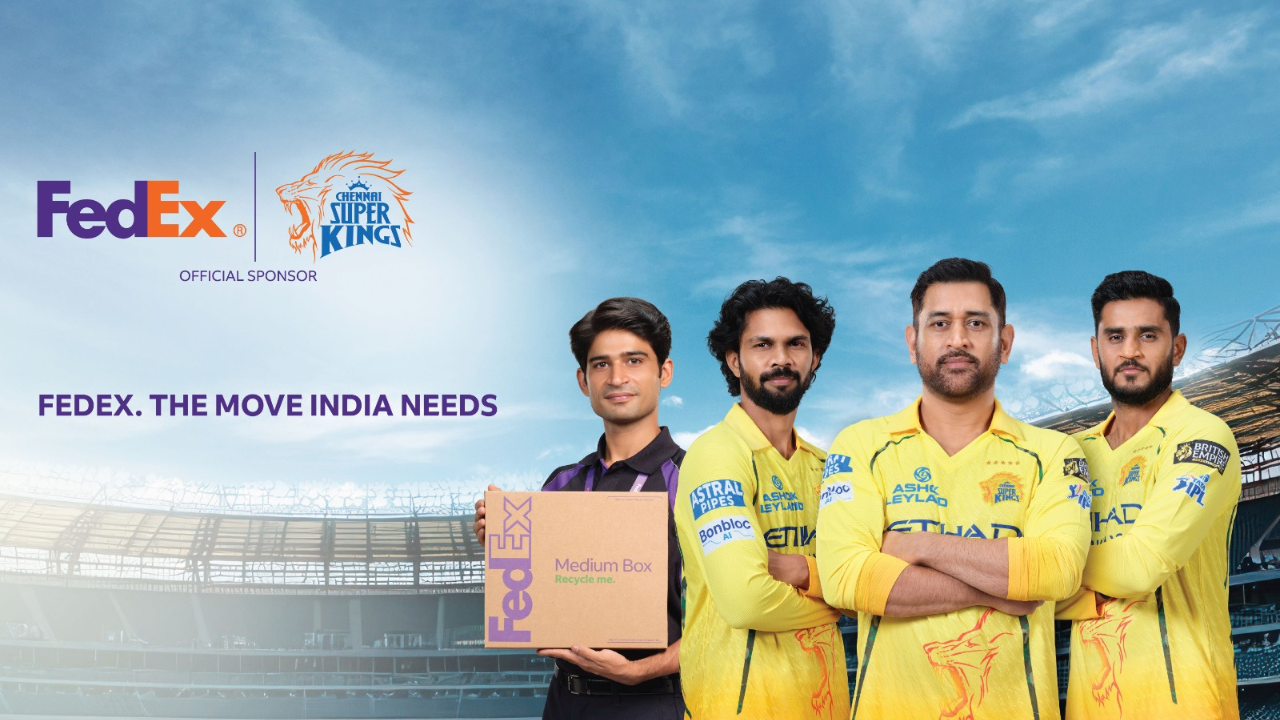 FedEx चा ‘Chennai Super Kings’सोबत भागीदारीचा दुसरा टप्पा सुरू; तीन खास डिजिटल फिल्म्स लाँच