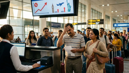 Flight Fares : 60 हजारांचे तिकीट आता दीड लाखांच्या पार, विमान प्रवास आवाक्याबाहेर! New York- London चे दर दुप्पट
