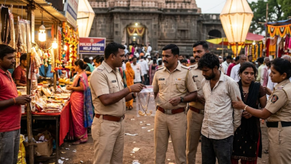 Dharashiv News : येरमाळा यात्रेत मंगळसूत्र चोरी करणाऱ्या तिघांना अटक; 1.31 लाखांचा मुद्देमाल जप्त