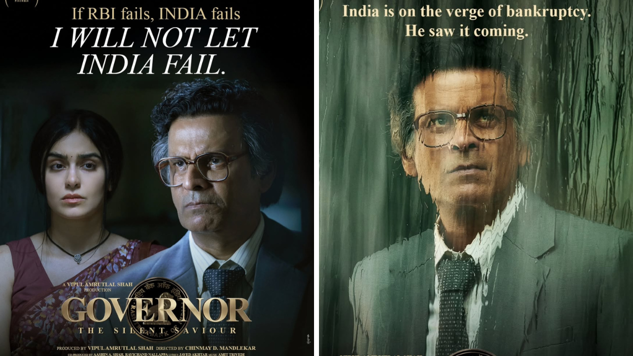 विपुल शाह यांच्या ‘Governor’ चित्रपटात Manoj Bajpayee यांचा दमदार अंदाज! पोस्टर आऊट; या तारखेला होणार प्रदर्शित
