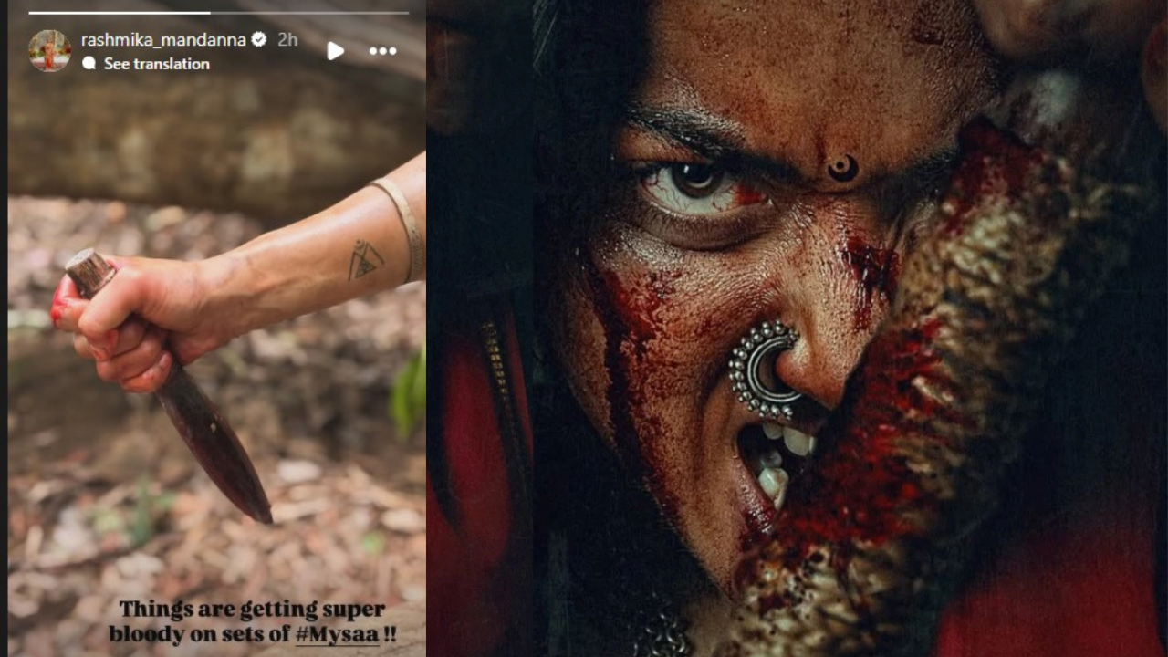 रक्तरंजित थरार… ‘Mysaa’ साठी Rashmika Mandanna ने ओलांडल्या स्वतःच्या मर्यादा, धडकी भरवेल असा अंदाज