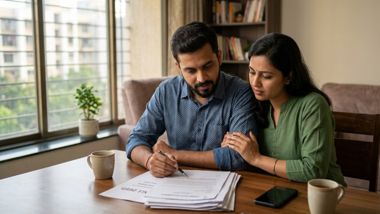 Property Buying Tips: पत्नीच्या नावावर घर खरेदी करणं पडणार महाग? स्टॅम्प ड्युटी वाचवण्याच्या नादात याकडे दुर्लक्ष करु नका