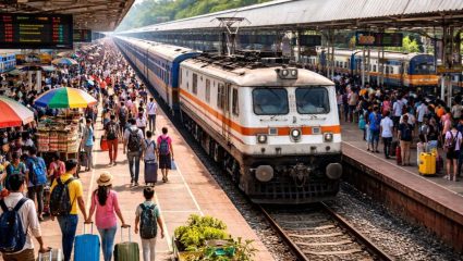 रेल्वेला उशीर झाल्याने विमान चुकले; प्रवाशाची थेट कोर्टातच धाव, 1.3 लाखाच्या नुकसानभरपाईचे आदेश