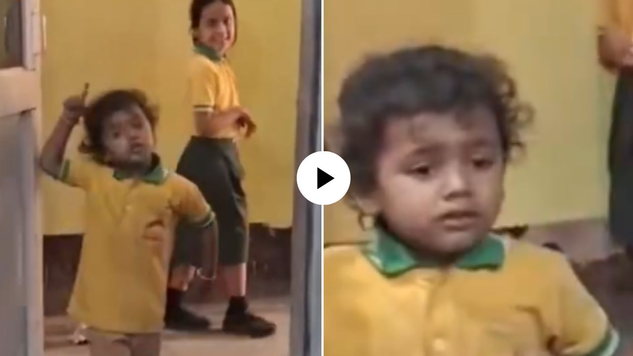 ‘तुझी शाळाच फोडून टाकील’ , शिक्षकाला भर वर्गात ‘धमकी’ ; चिमुकल्या विद्यार्थ्याचा तोरा पाहून नेटकरी म्हणाले…, Video Viral