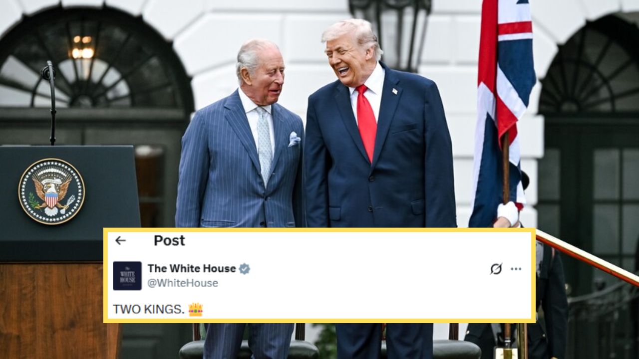 Trump King Controversy : व्हाईट हाऊसनं ट्रम्प यांना म्हटलं ‘राजा’ ; किंग चार्ल्स सोबतच्या ‘त्या’ पोस्टमुळे सर्वत्र खळबळ