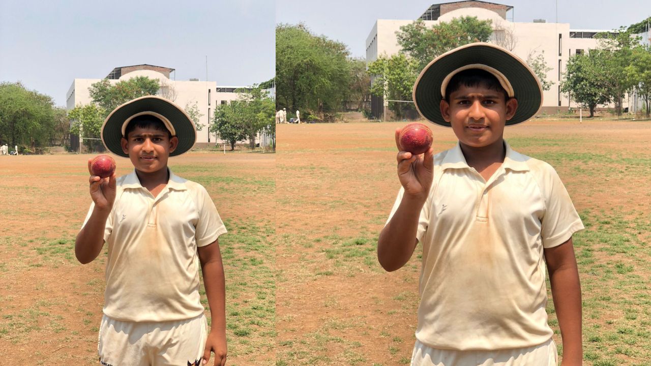 Ratnagiri News : मुहम्मद सईदचा ऐतिहासिक पराक्रम; महाराष्ट्र क्रिकेट असोसिएशनच्या U-16 कसोटीत रचला विक्रम