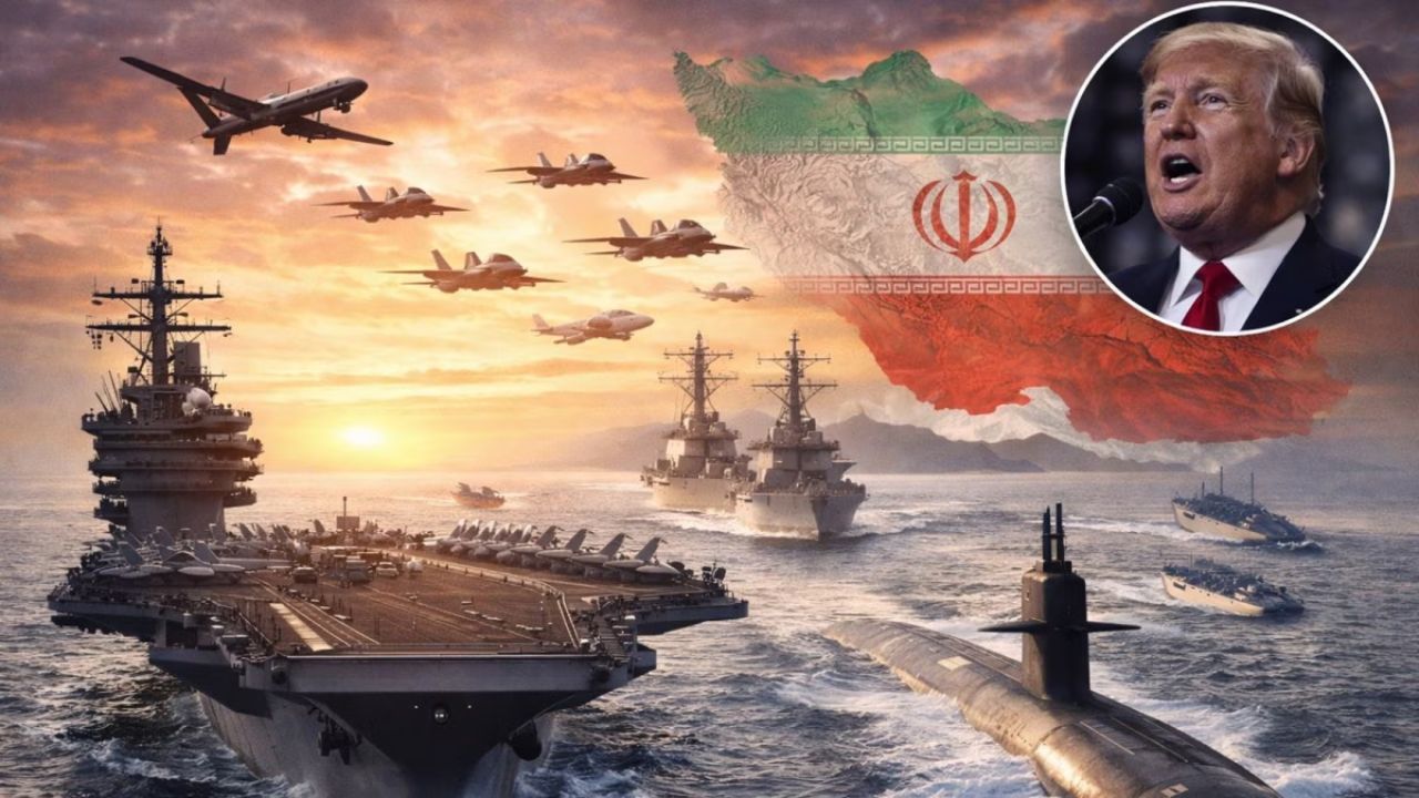 US Iran Conflict : ट्रम्प यांचा दुहेरी खेळ! इराणजवळ अमेरिकेची तिसरी घातक युद्धनौका तैनात, शांतता चर्चेआड मोठा गेम प्लॅन?