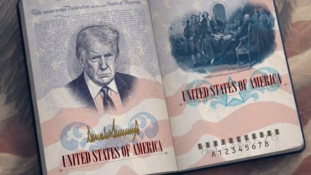 Donald Trump यांच्या अहंकाराचा नवा पायंडा; आधी डॉलर, अन् आता थेट पासपोर्टवर झळकणार फोटो