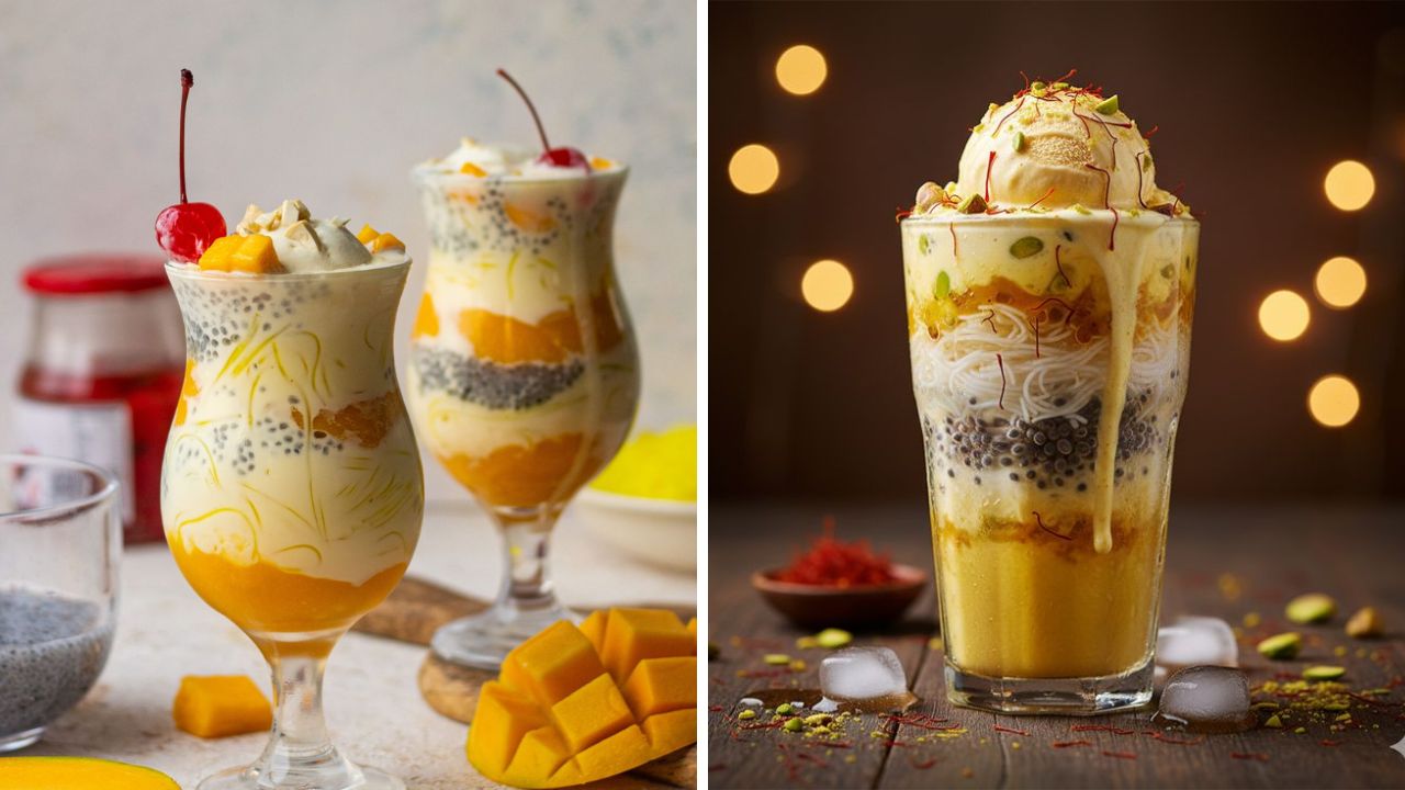 कडक उन्हात शरीराला मिळेल थंडावा! झटपट बनवा Mango Rabdi Faluda, पाहताच क्षणी सुटेल तोंडाला पाणी