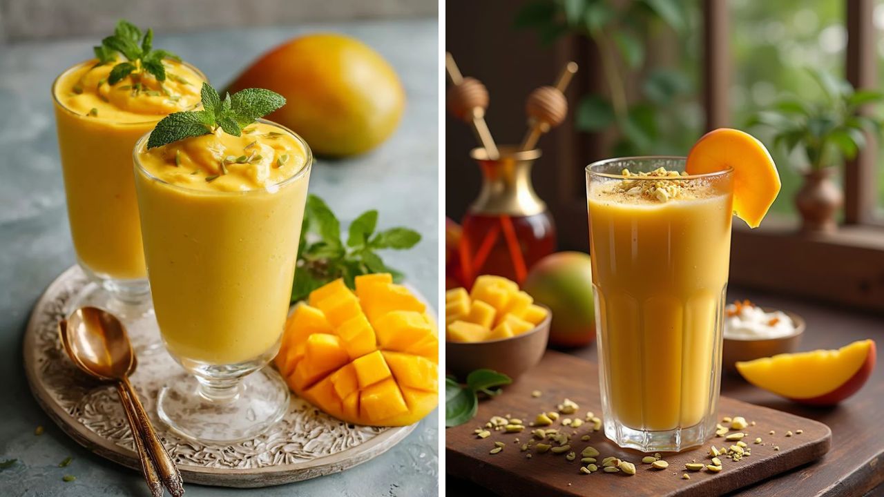 आंबा प्रेमींसाठी खास पदार्थ! कडक उन्हाळ्यात झटपट घरी बनवा थंडगार मँगो लस्सी, लहान मुलांसह मोठे करतील कौतुक