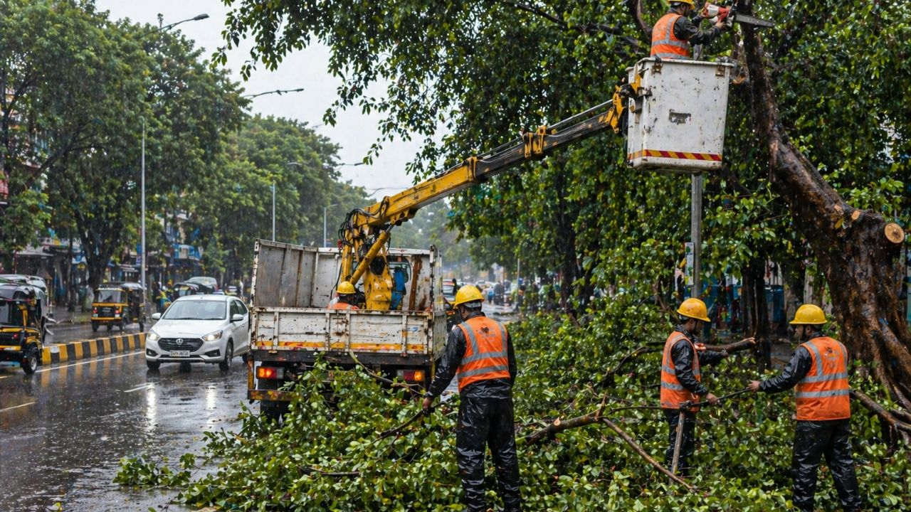 Mumbai News: पावसाळ्यापूर्वी २६ हजार झाडांची छाटणी! ७ जूनपर्यंत वृक्षछाटणी करण्याचे महापालिका प्रशासनाचे लक्ष्य