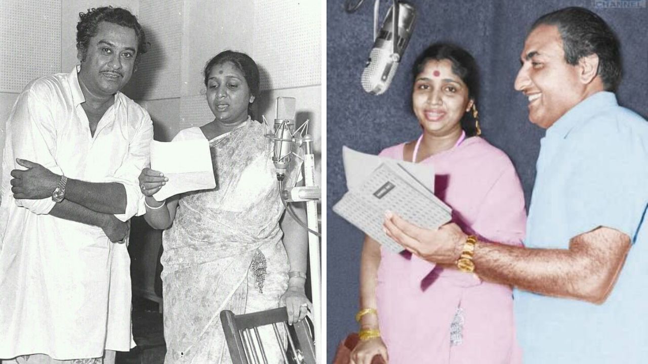 करिअरच्या सुरुवातीला आशा भोसले साध्या साड्या, हलके दागिने आणि नैसर्गिक लूकमध्ये दिसत असत. त्याच काळात त्यांनी हिंदी, मराठी अशा विविध भाषांमधील गाणी गायला सुरुवात केली होती. 