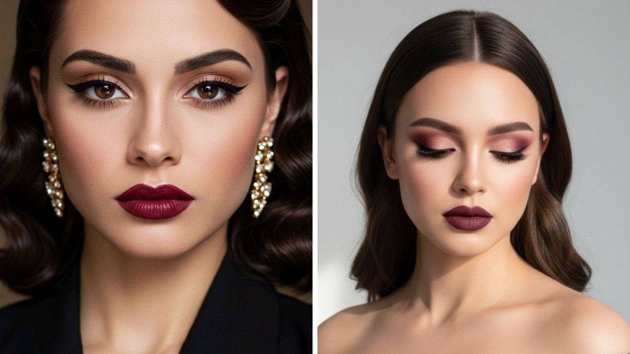 लग्न समारंभ किंवा इतर कोणत्याही पार्टीमध्ये काळ्या रंगाचे कपडे घातल्यास वाईन रंगाची लिप शेड लावावी. यामुळे तुमचा लूक परिपूर्ण दिसेल. 