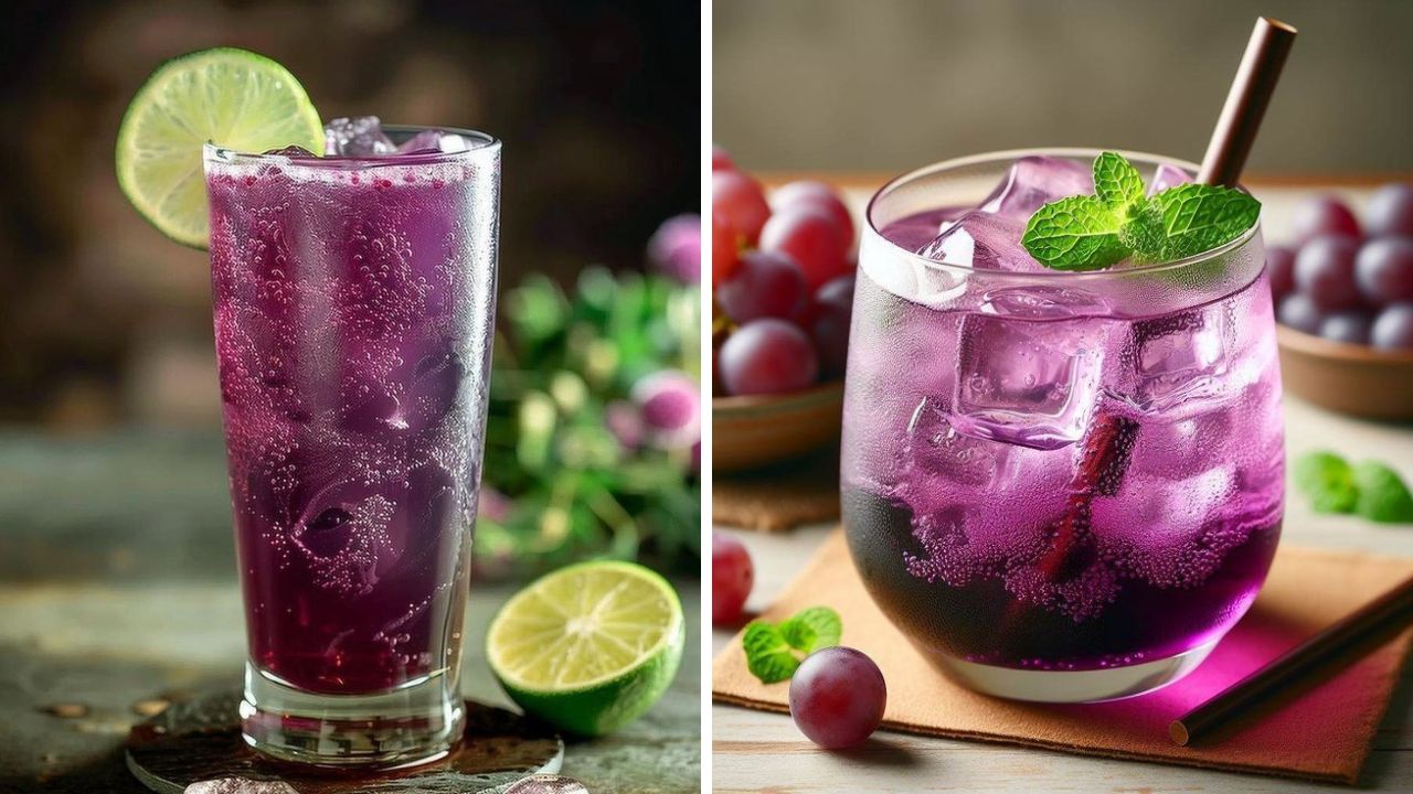 उन्हामुळे वैताग आला आहे? झटपट काळ्या द्राक्षांपासून बनवा Grapes Lemonade, क्षणभरात वाटेल फ्रेश आणि ताजेतवाने