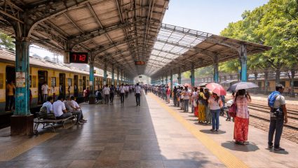 प्रवाशांना उन्हाचा चटका! पावसाळ्यातही होणार हाल; प्रशासनाच्या निष्क्रियतेमुळे  लोकल फलाटांवरील शेड अधांतरी