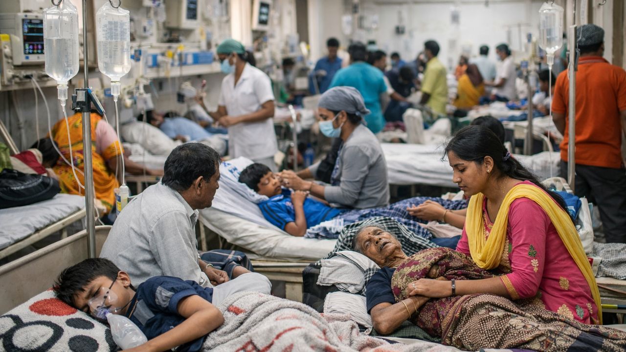 राज्यात संसर्गजन्य आजारांच्या रुग्ण संख्येत मोठी वाढ! अवकाळी-पूर-दुष्काळासोबत डेंग्यू-मलेरियाचा धोका