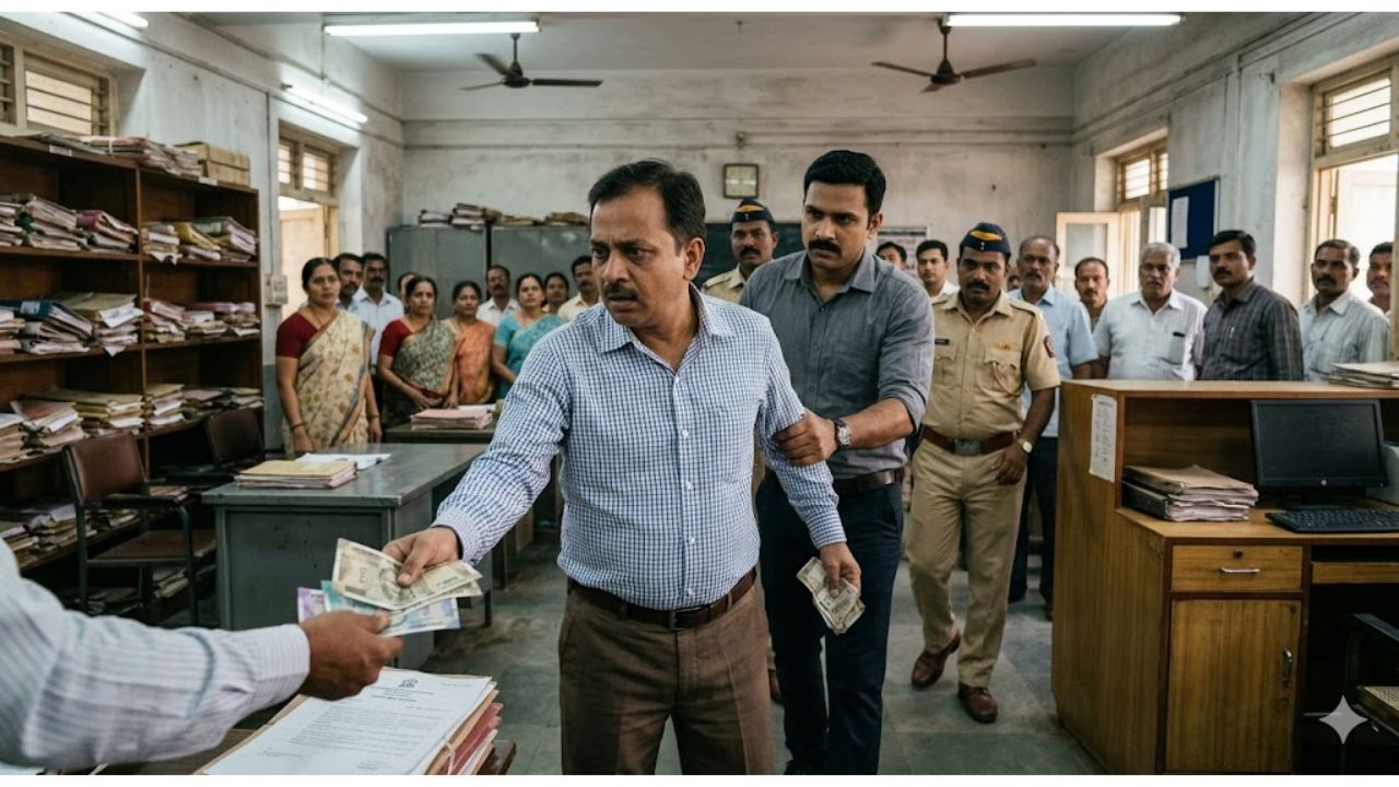 मनपाचे झोन कार्यालय लाचखोरीने हादरले! बांधकाम कामगार प्रमाणपत्रासाठी 550 रुपयांची लाच घेताना कर्मचारी अटकेत