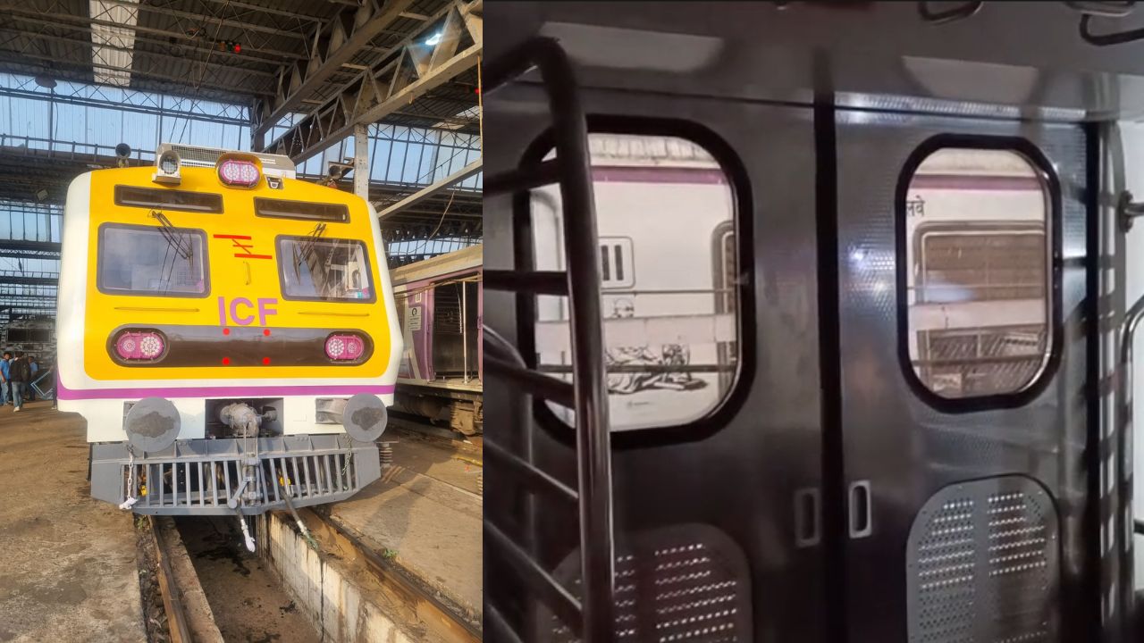 Mumbai Local: लटकून प्रवास करण्याचे दिवस संपणार? मुंबईकरांसाठी बंद दरवाजांची सुरक्षित लोकल दाखल; पाहा काय आहे खास वैशिष्ट्य
