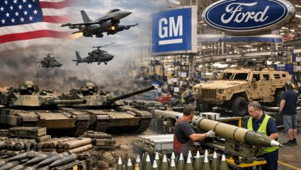युद्धांमुळे अमेरिकेचा शस्त्रास्त्र साठा घटला; आता जनरल मोटर्स आणि फोर्ड शस्त्रास्त्रे बनवणार? पेंटागनचा मोठा विचार