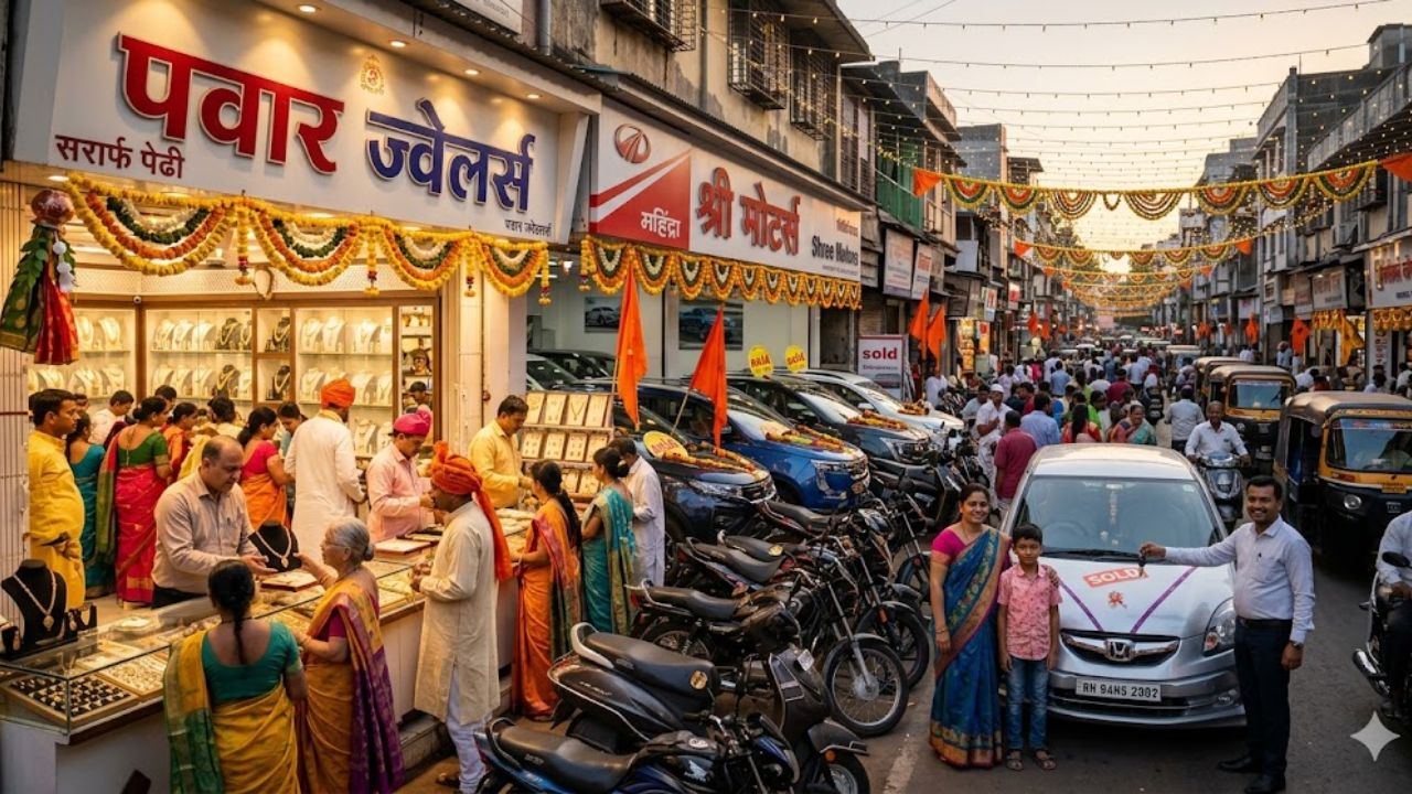 अक्षय्य तृतीयेचा ‘सुवर्ण’ मुहूर्त! बाजारपेठेत ४०० कोटींची विक्रमी उलाढाल; वाहन आणि सराफा बाजारात मोठी तेजी