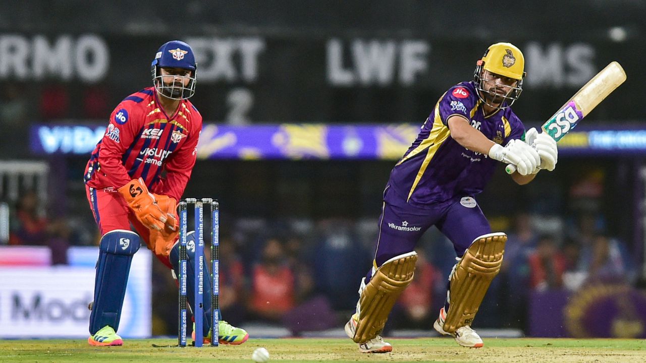 LSG vs KKR Live Score: रिंकू सिंगच्या वादळी अर्धशतकाने कोलकाता सावरले! लखनौ सुपर जायंट्सला विजयासाठी 156 धावांचे आव्हान
