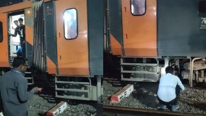 Pune Vande Bharat Accident: अरे बापरे! पुणे स्टेशनजवळ वंदे भारत एक्सप्रेस रुळावरून घसरली; मोठा अनर्थ टळला, सर्व प्रवासी…