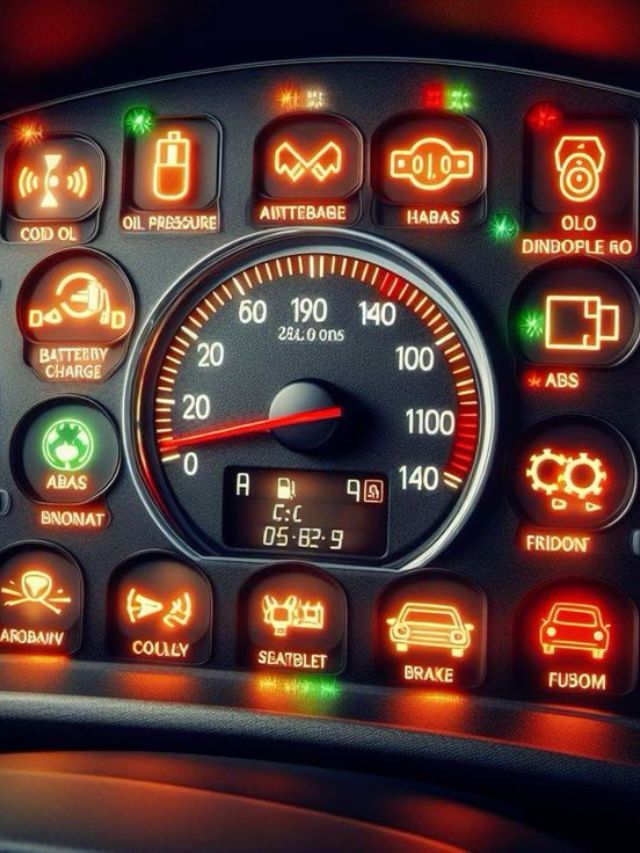 गाडीतील 'या' ५ धोक्याच्या लाईट्सकडे करु नका दुर्लक्ष