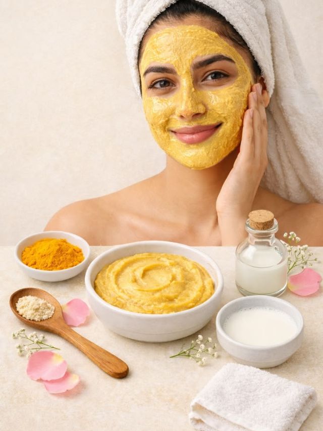 बेसन-हळदसोबत मिसळा ‘हे’ 3 पदार्थ मिळेल डबल ग्लो