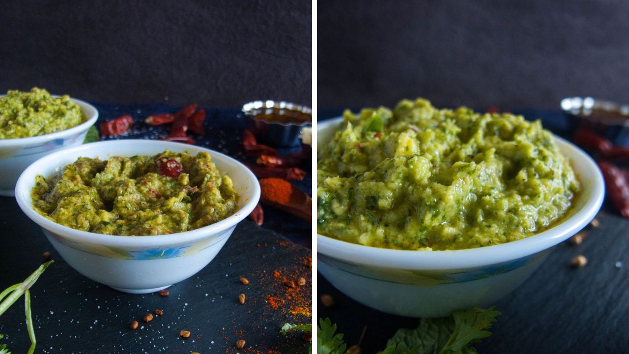 लोणच्यापेक्षा लागेल भारी चव! गरमागरम भाकरीसोबत खाण्यासाठी झटपट बनवा आंबट तिखट कैरीचा ठेचा, नोट करा रेसिपी