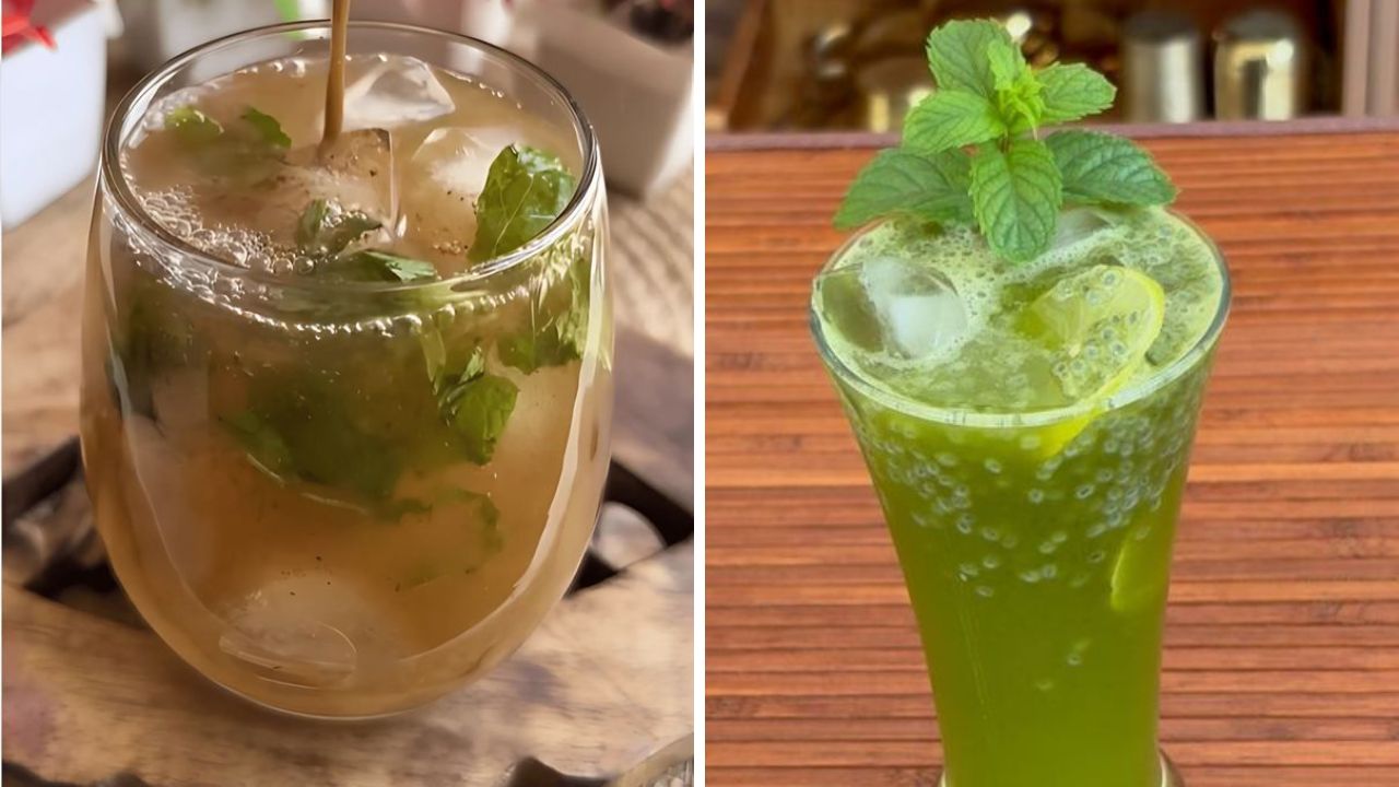 उन्हाळाच्या दिवसांमध्ये लिंबू पाणी अतिशय आवडीने प्यायले जाते. लिंबू पाण्यात पुदिन्याची पाने मिक्स करून त्याचे सरबत बनवून प्यायलास शरीराला त्वरित ऊर्जा मिळेल.