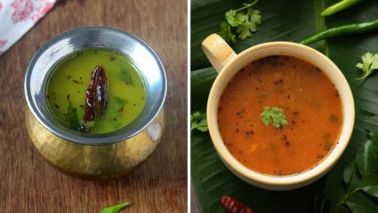 नेहमीच वरण भात खाऊन कंटाळा आला असेल तर दक्षिण भारतीय पद्धतीने बनवा मँगो रस्सम, वाफाळत्या भातासोबत लागेल सुंदर