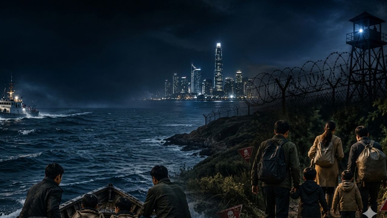 पोत्यात भरली पोरं अन् १० वर्षांच्या योजनेनंतर अखेर कुटुंबाने नार्थ कोरीयातून केले पलायान; स्वातंत्र्याची थरारक कहाणी