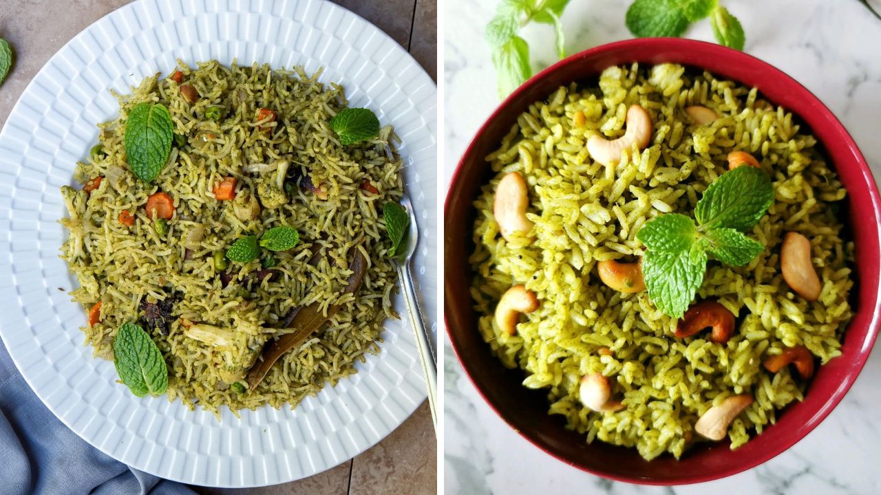 कायमच मसालेभात खाऊन कंटाळा आला आहे? मग १० मिनिटांमध्ये बनवा चमचमीत हरियाली राईस, पौष्टिक चवीचा हेल्दी पदार्थ