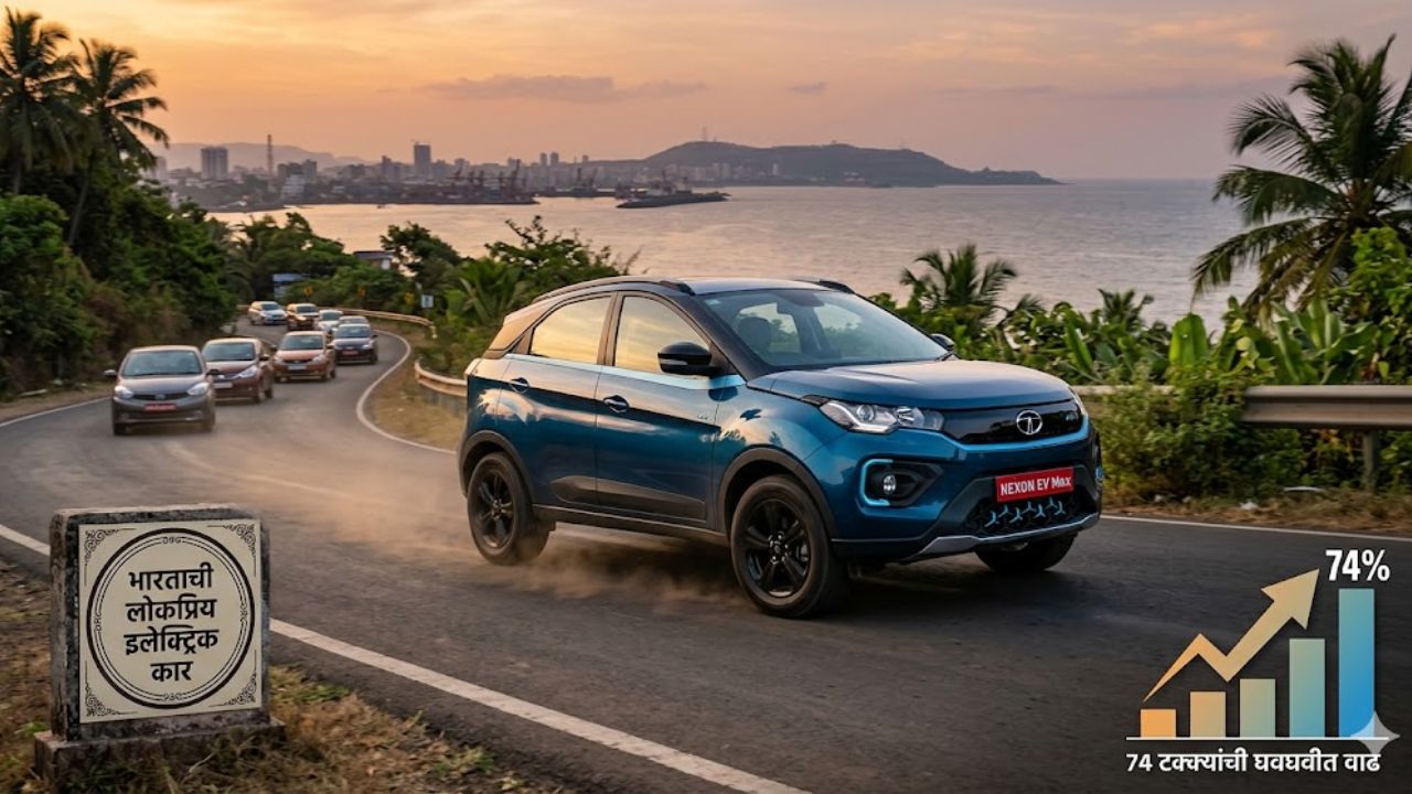 ‘या’ Electric Car ला मानला बॉस! एका महिन्याच्या विक्रीतच रोवला सर्वात मोठा झेंडा, 74 टक्क्यांची घवघवीत वाढ!