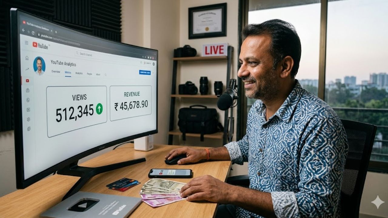 बक्कळ कमाई बॉस! YouTube वर 5 लाख व्ह्यूज मिळाल्यावर किती होईल कमाई? जाणून घ्या ‘ही’ खास माहिती