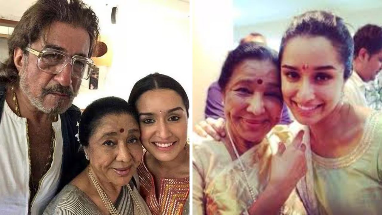 Asha Bhosle Death: आशा भोसले यांचं Shraddha Kapoorसोबत ‘हे’ खास नातं; जाणून घ्या कुटुंबातील कनेक्शन