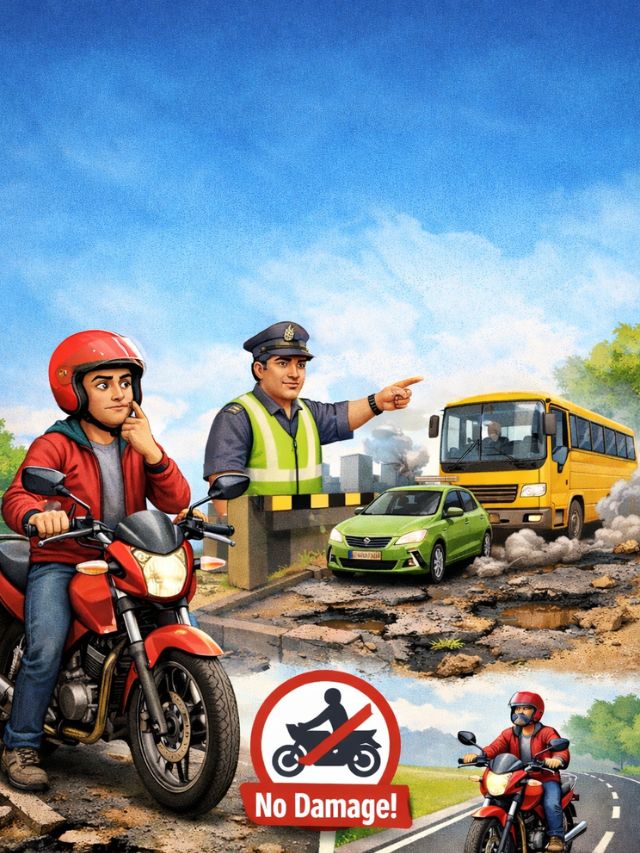 दुचाकी चालवणाऱ्यांकडून Toll Tax का घेतला जात नाही?