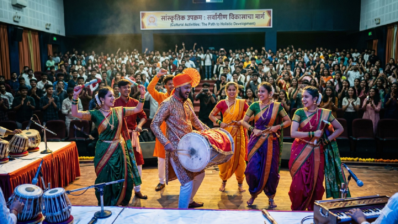 शाळा, महाविद्यालयांत सांस्कृतिक उपक्रमांना नवचैतन्य; विद्यार्थ्यांच्या सर्वांगीण विकासासाठी कलाक्षेत्रांना मिळतोय वाढता प्रतिसाद