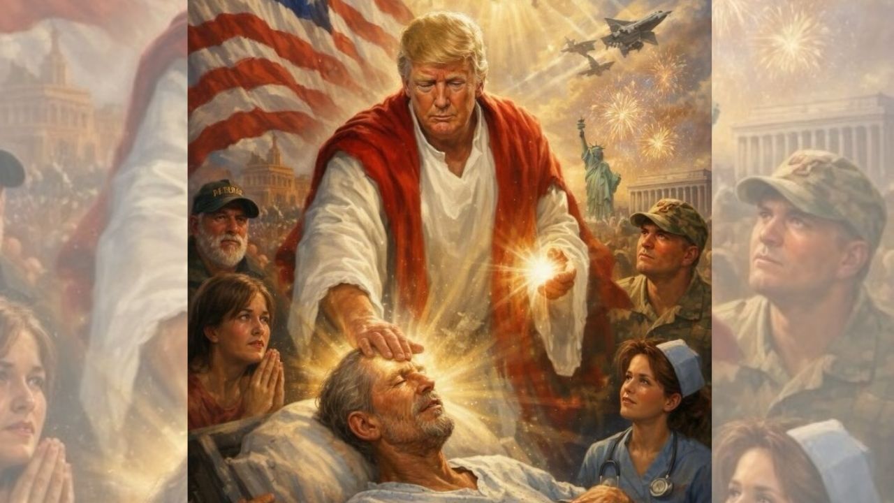 Trump यांनी स्वतःला ‘येशू ख्रिस्ताचा अवतार’ केलं घोषित; पोप लिओबद्दलही वादग्रस्त व्यक्त, जगात खळबळ