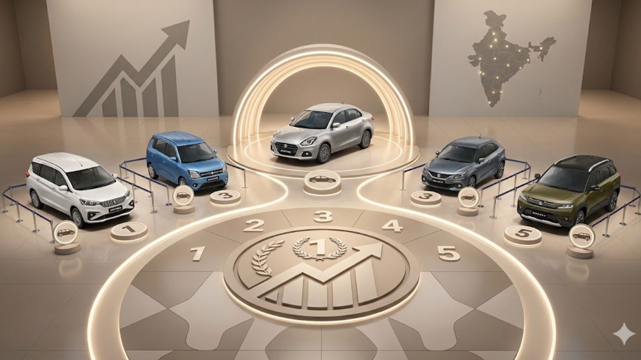 मार्च 2026 मध्ये Maruti Suzuki ची ‘ही’ कार ठरली ग्राहकांची फेव्हरेट, जाणून घ्या टॉप 5 कार