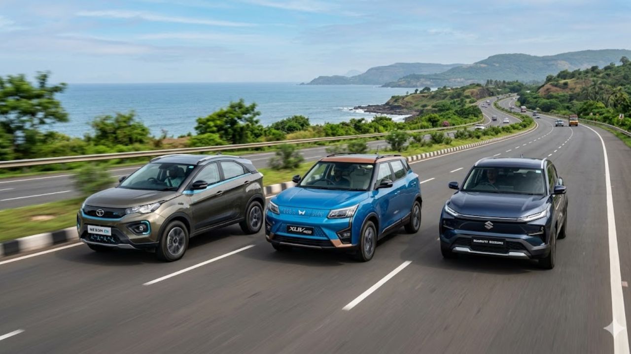 आज होऊनच जाऊ दे! Maruti Suzuki, Tata Motors की Mahindra, कोणत्या कंपनीची इलेक्ट्रिक SUV कापते जास्त अंतर?