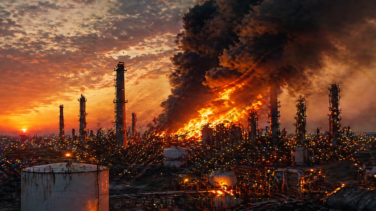 षडयंत्र की अपघात? अमेरिका-इराण तणावाच्या पार्श्वभूमीवर भारतासह 5 देशांतील रिफायनरींना लागली आग