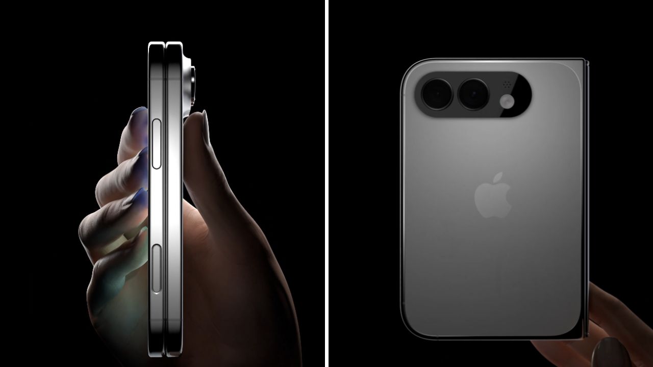 iPhone Fold ची पहिली झलक आली समोर! 7.8 इंच स्क्रीन आणि A20 Pro चिपसेटने जिंकले यूजर्सचे मन, सोशल मीडियावर Video Viral