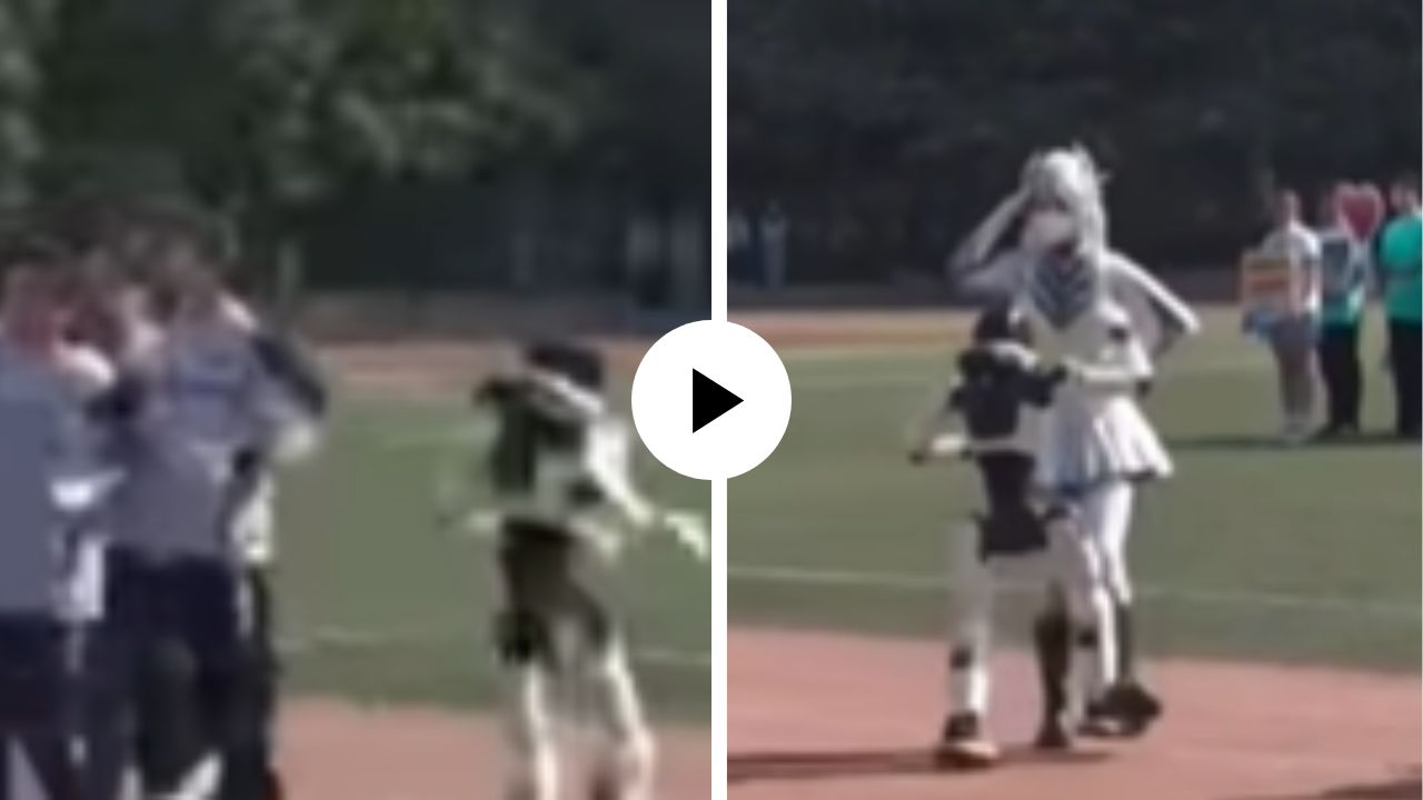 रोबोट पडला प्रेमात! नाचता नाचताच मुलीजवळ गेला अन् मारली घट्ट मिठी, काही केल्या सोडेने तिचा हात; घटनेचा Video Viral