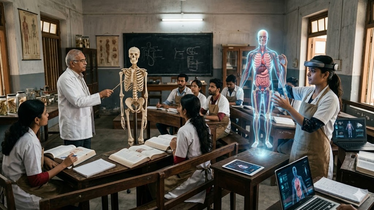 Medical education : वैद्यकीय शिक्षणात आधुनिक तंत्रज्ञानाचा अभाव? अत्याधुनिक संकल्पनांचा समावेश अजूनही अपुरा