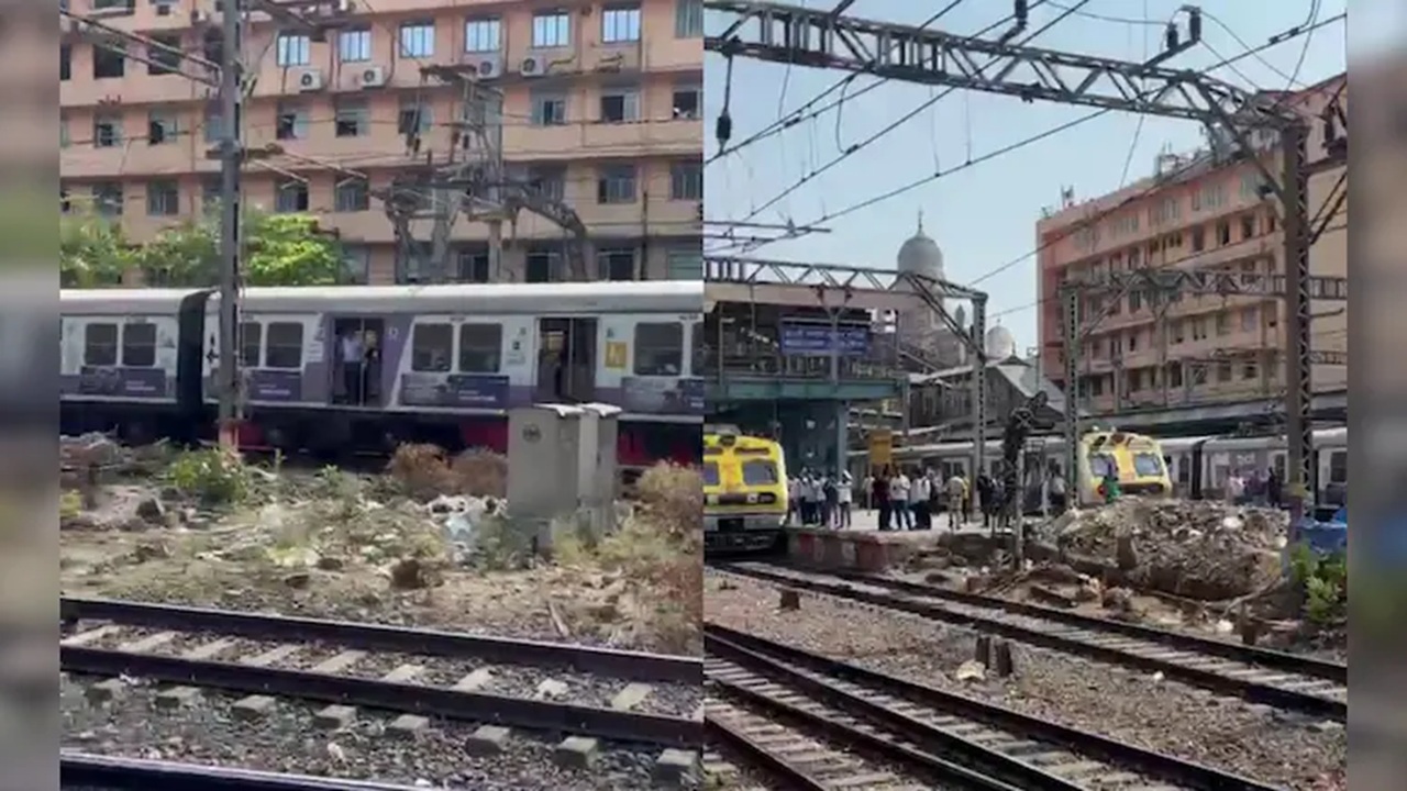 Mumbai Local Train Central : मध्य रेल्वेचा पुन्हा खोळंबा, सिग्नल यंत्रणेत बिघाड, मस्जिद आणि सीएसएमटी दरम्यान लोकलच्या रांगा