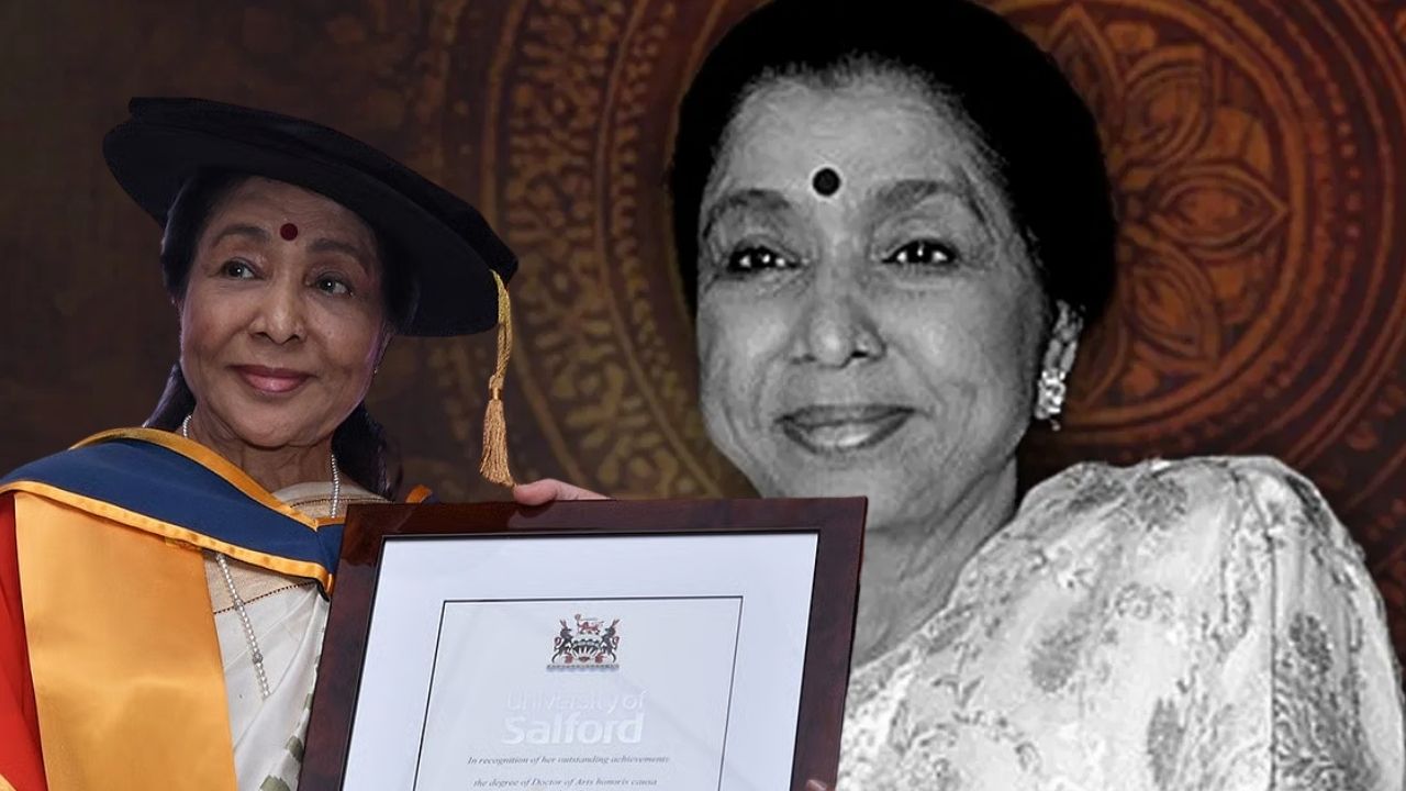 Asha Bhosle Died : “शिक्षणाची नौका हाती नव्हती, पण संगीताने गाठला सुरांचा किनारा!” आशा भोसलेंचं शिक्षण काय?